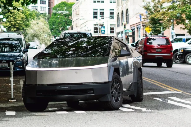 Tesla Cybertruck stainless steel EV pickup India preview