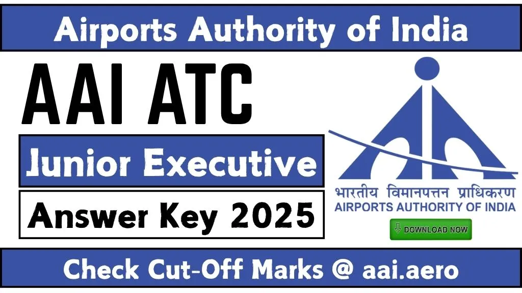 AAI ATC Junior Executive Answer Key 2025