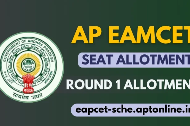 AP EAMCET Seat Allotment 2025