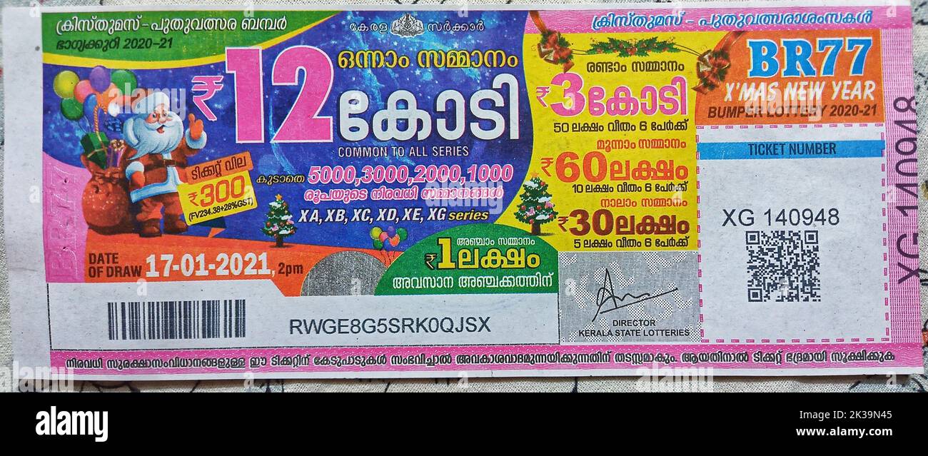 Kerala State Lottery 