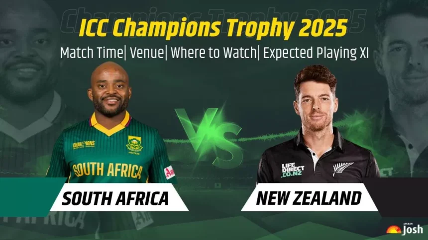 New Zealand vs South Africa 2025