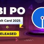 SBI PO Admit Card 2025