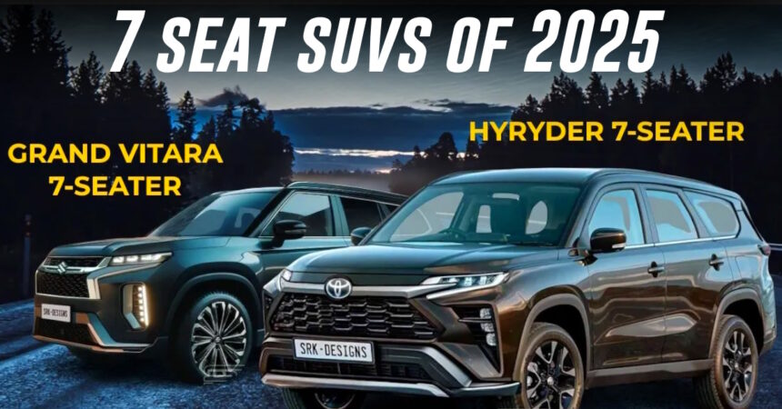 Top 5 Upcoming 7-Seater Hybrid SUVs in India 2025