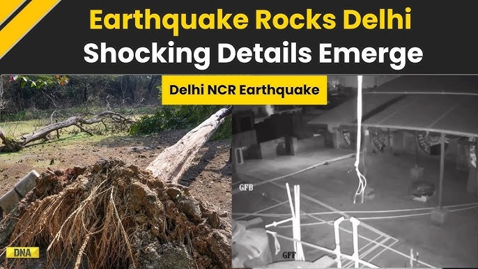 Earthquake Delhi NCR Today – 4.1 Magnitude Quake Jolts Haryana & Delhi | अभी अभी दिल्ली-एनसीआर में आया भूकंप 3 delhi ncr earthquake