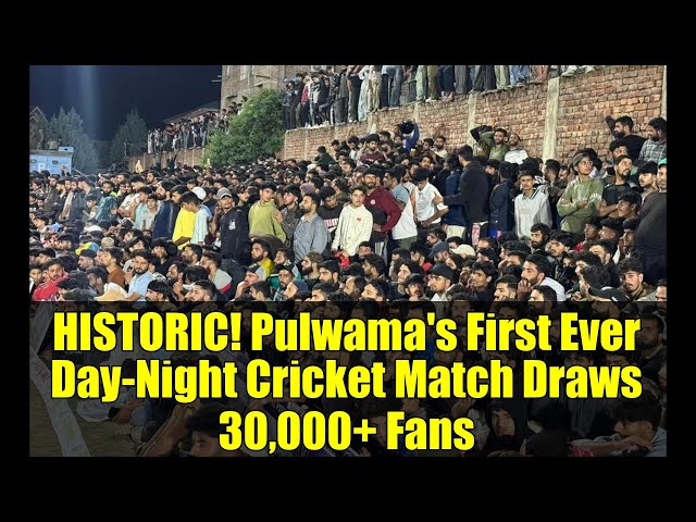 Cricket in Pulwama 2025