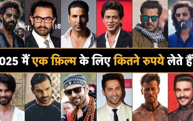 How Much Bollywood Actors Charge Per Movie in 2025