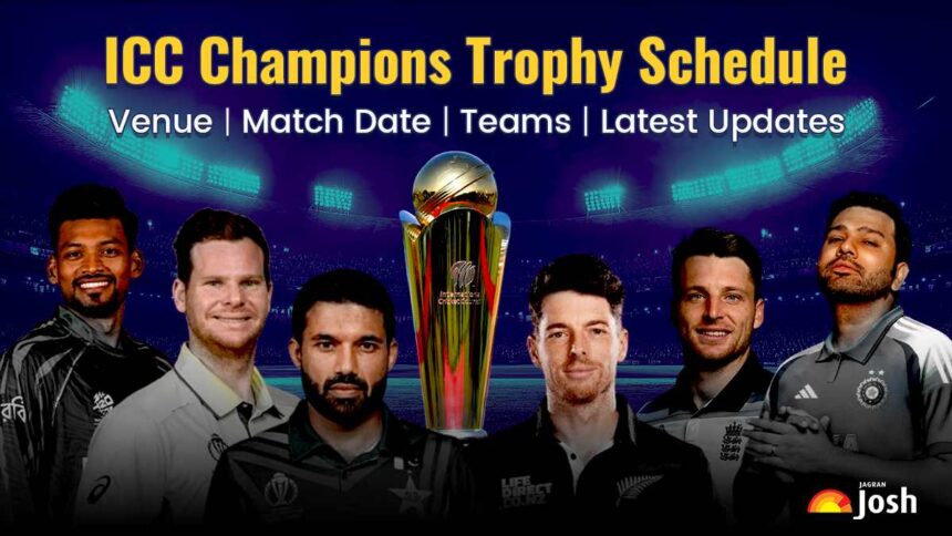 ICC Champions Trophy 2025 India Squad, Match Schedule & Venues!