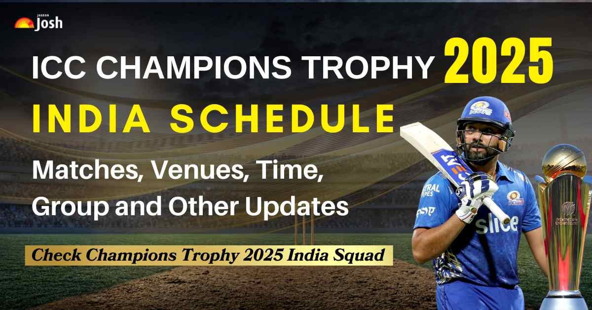 India Squad for ICC Champions Trophy 2025 – Full Player List & Schedule!