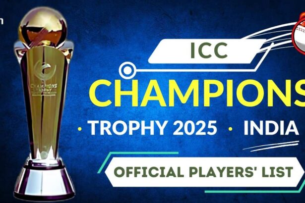 India Squad for ICC Champions Trophy 2025 – Full Player List & Schedule!