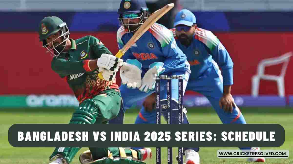 India vs Bangladesh Test Series 2025