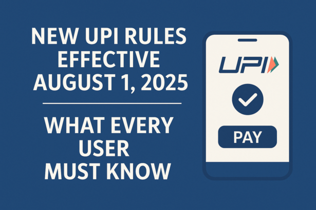 NPCI UPI Rules August 2025