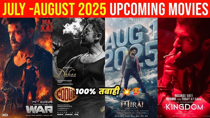 Upcoming Bollywood Movies in August 2025