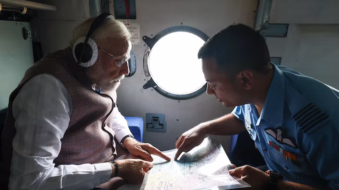PM Modi Visits Flood-Hit Punjab & Himachal