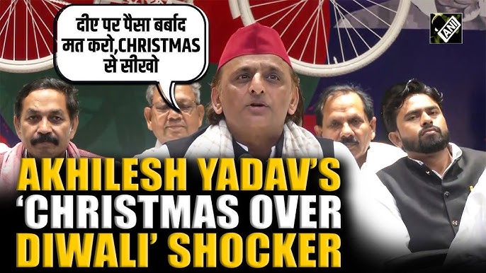 Akhilesh Yadav on Diwali