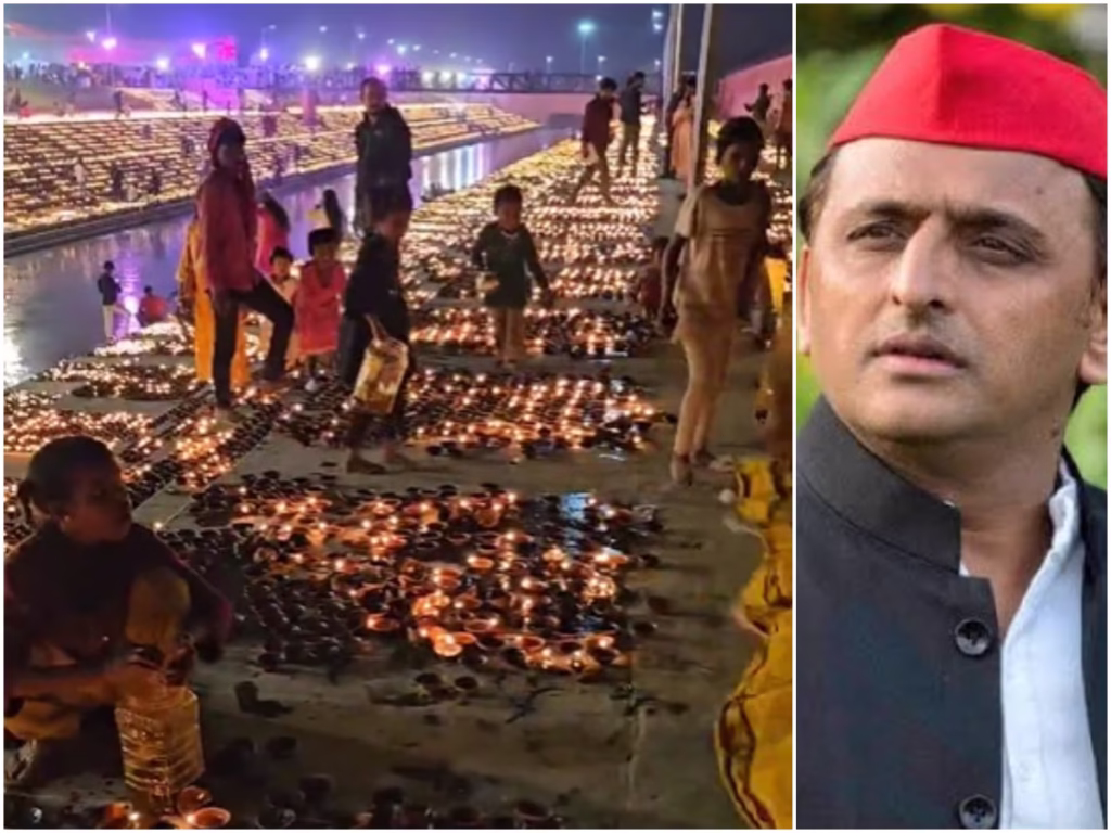 Akhilesh Yadav on Diwali