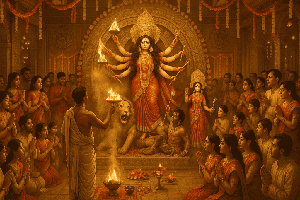How West Bengal Celebrated Durga Puja 2025 – A Grand Festival of Maa Durga 3 West Bengal Celebrated Durga Puja