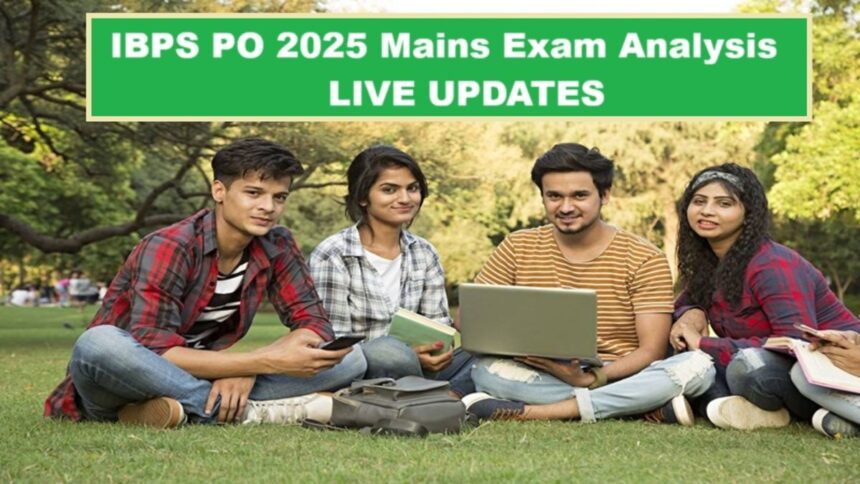 IBPS PO Mains Exam Analysis 2025