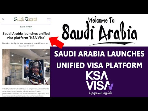 KSA Digital Visa Platform Launch