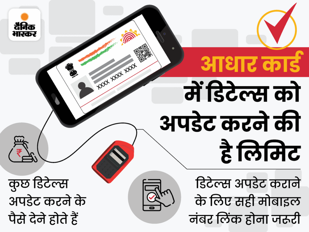 Aadhaar Card Name Change: आधार कार्ड में नाम कितनी बार बदल सकते हैं? पूरा नियम जानें 2025! 2 Card Name Change