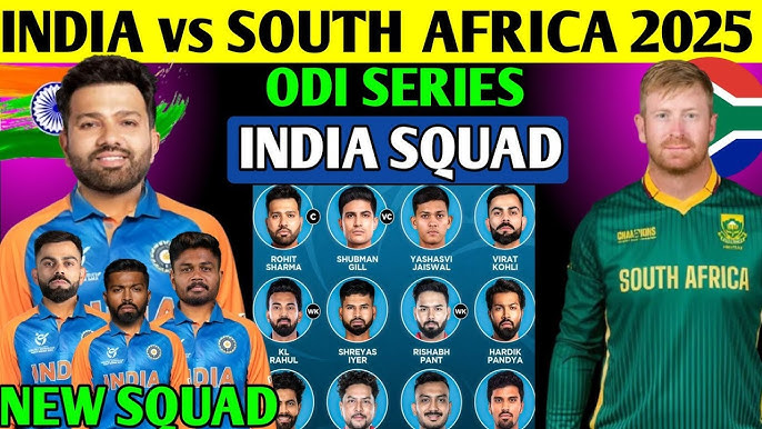IND vs SA 2025