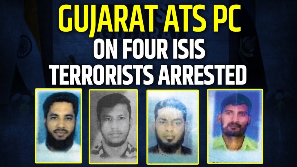 ISIS Terrorists in Gujarat: गुजरात ATS ने एक साल की निगरानी के बाद 3 संदिग्धों को दबोचा — हथियार बरामद, देशव्यापी साजिश का पर्दाफाश 2 ISIS Terrorists in Gujarat