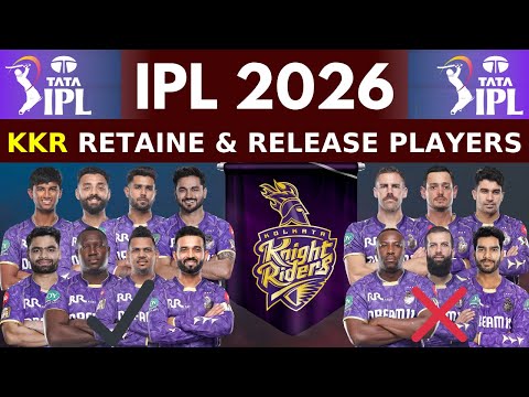 Kolkata Knight Riders Full Squad IPL 2026