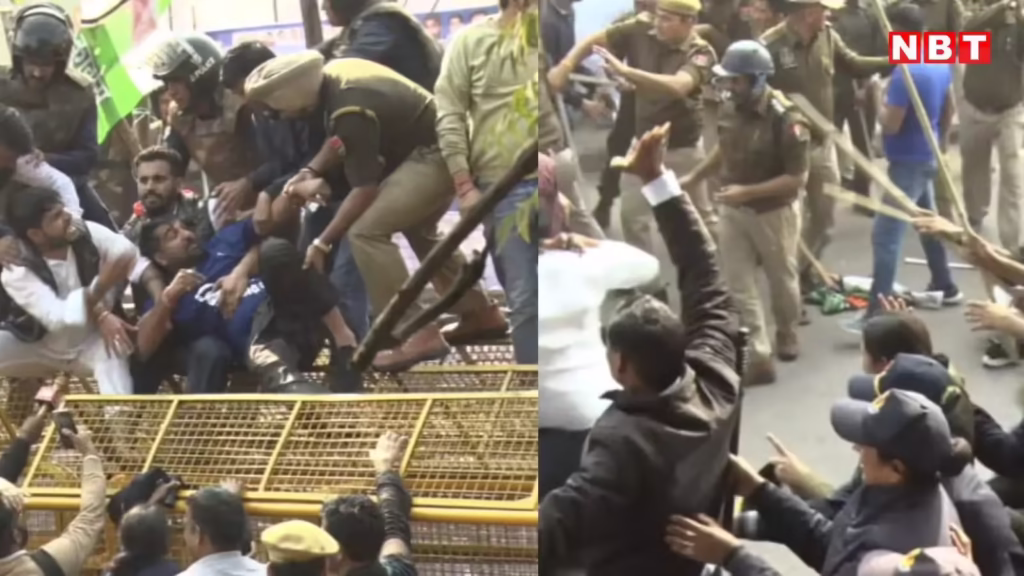 Rajasthan Congress Protest: सरकार के खिलाफ सड़कों पर उतरी कांग्रेस, राजनीतिक तापमान बढ़ा 3 Rajasthan Congress Protest