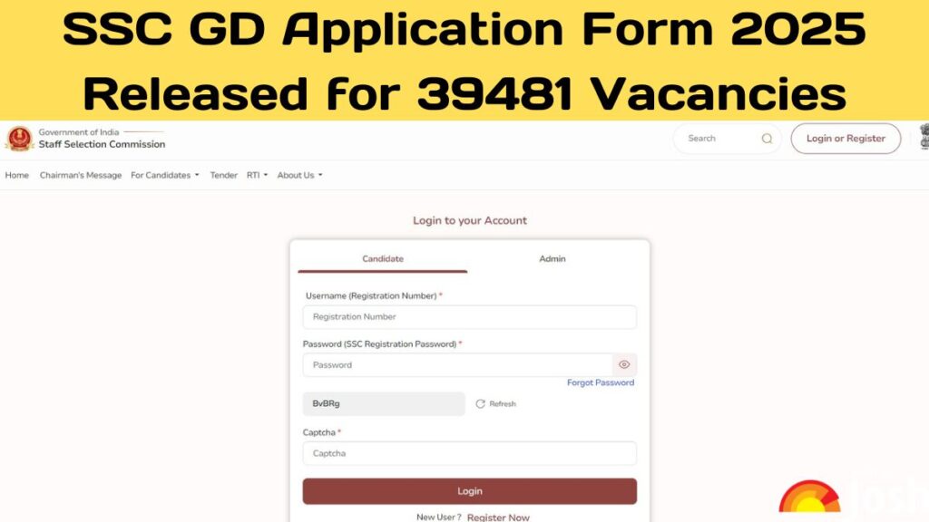 SSC GD Constable Online Form 2025 — Apply Now for 25,487 Posts | Full Guide, Eligibility, Exam Pattern 2 SSC GD Constable Online Form 2025