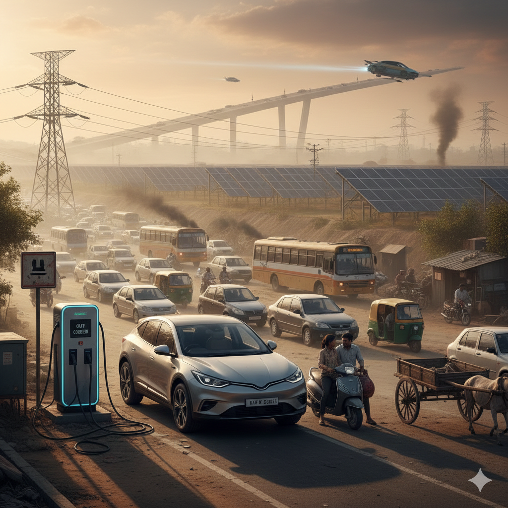 इलेक्ट्रिक वाहन भारत में अभी क्यों धीमे हैं? जानिए असली वजहें और भविष्य की सच्चाई 3 इलेक्ट्रिक वाहन