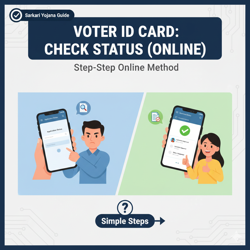 वोटर आईडी कार्ड आवेदन की स्थिति कैसे जांचें 3 वोटर आईडी