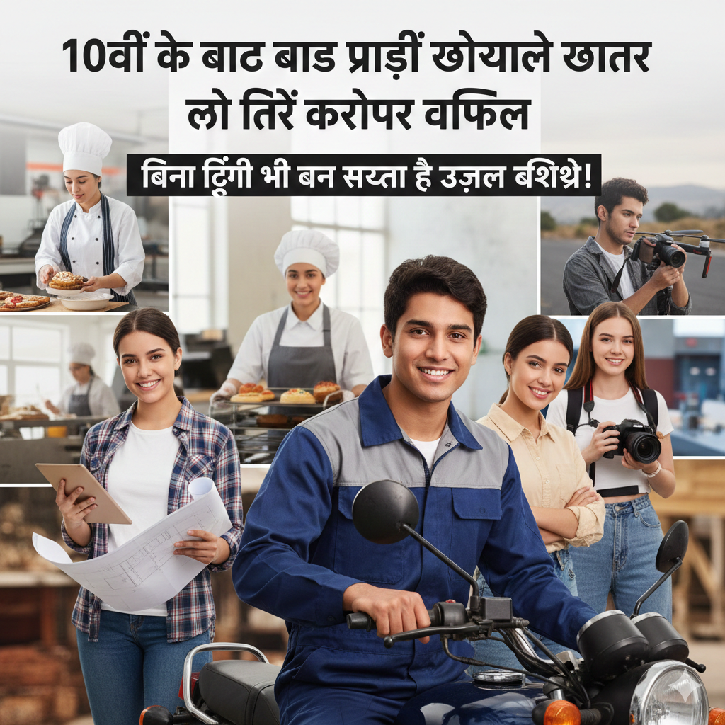 10vi के बाद पढ़ाई छोड़ने वाले छात्रों के लिए करियर विकल्प: बिना डिग्री भी बन सकता है उज्ज्वल भविष्य! 3 12वीं के बाद सरकारी नौकरी की तैयारी कैसे शुरू करें? | शुरुआती गाइड