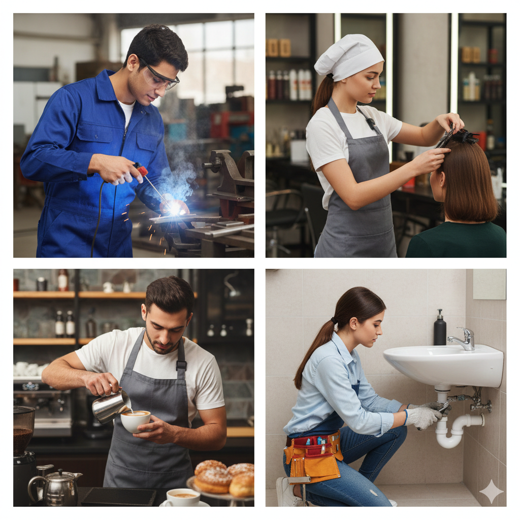 10vi के बाद पढ़ाई छोड़ने वाले छात्रों के लिए करियर विकल्प: बिना डिग्री भी बन सकता है उज्ज्वल भविष्य! 2 img1 2