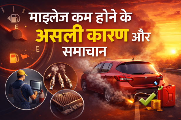 माइलेज कम होने के असली कारण और समाधान
