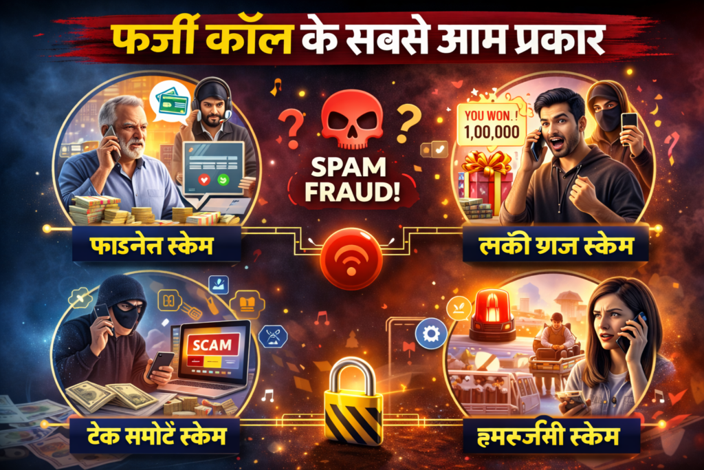 डिजिटल सेवाओं में फर्जी कॉल से बचाव: सुरक्षित रहने की पूरी गाइड (2026) 2 डिजिटल सेवाओं में फर्जी कॉल से बचाव