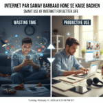 इंटरनेट पर समय बर्बाद होने से कैसे बचें